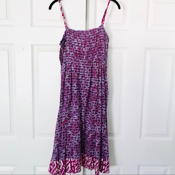💗FLORAL PATTERN SPAGHETTI STRAP SUN DRESS - Picture 2 of 3